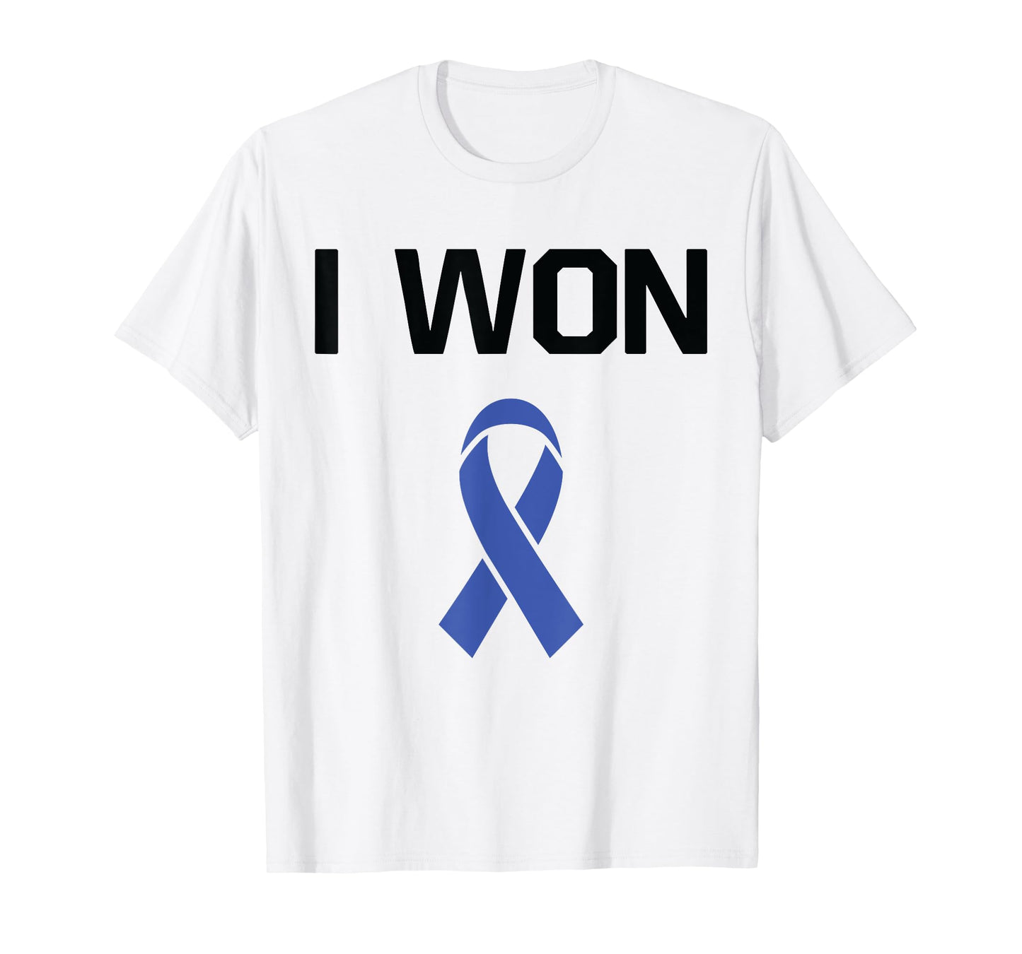 I Won - Fighter Warrior Rectal Cancer Awareness T-Shirt