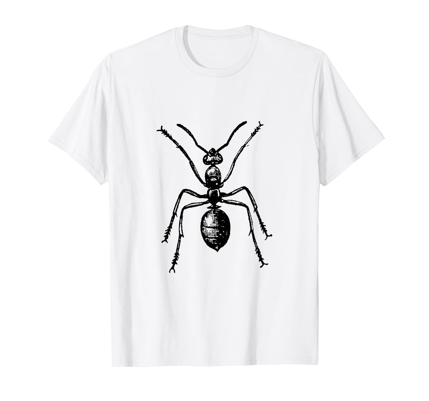 Vintage Ant Insect Print T-Shirt