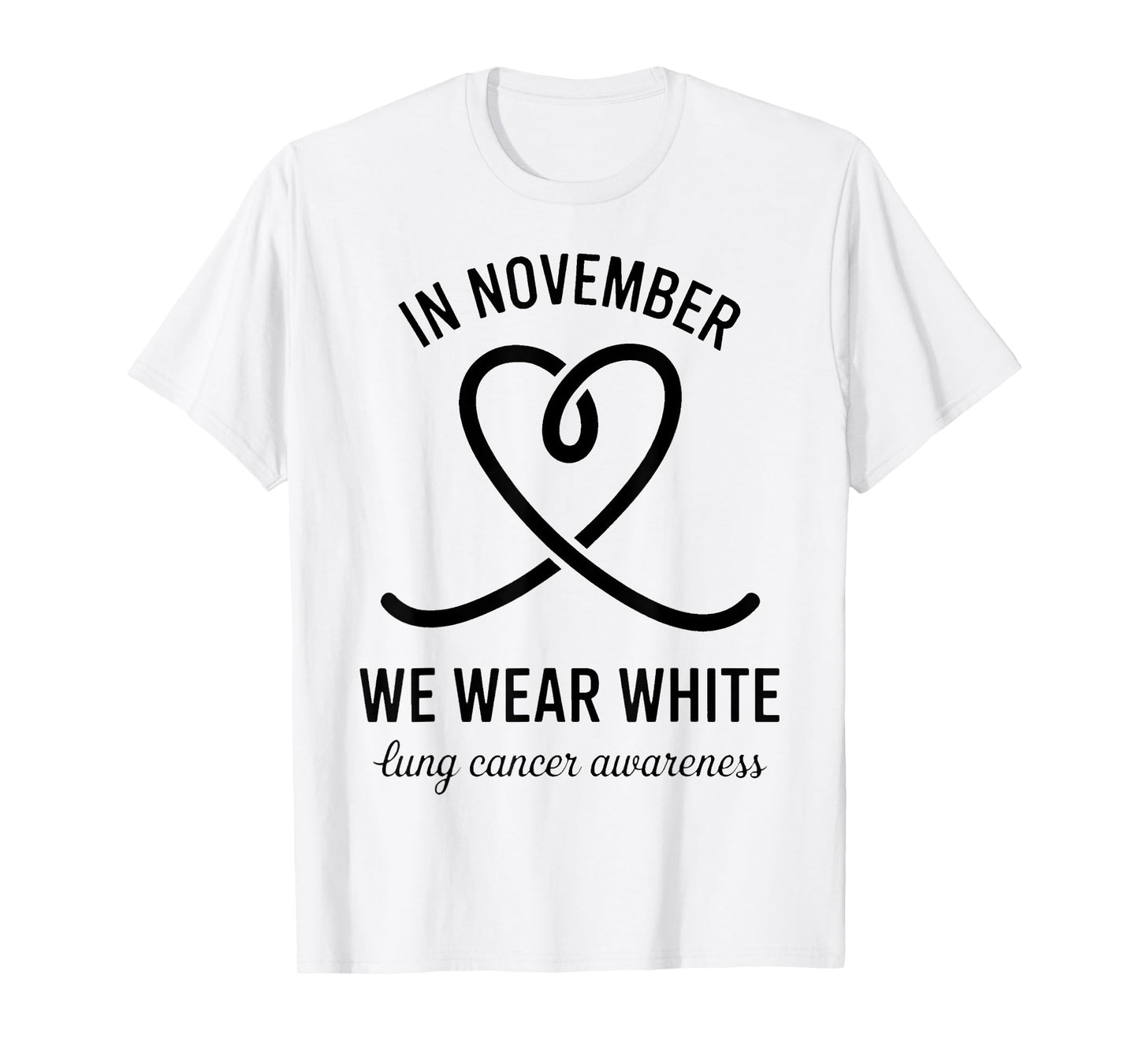 Lung Cancer Ribbon Shirt Lung Cancer Warrior Survivor Fight T-Shirt