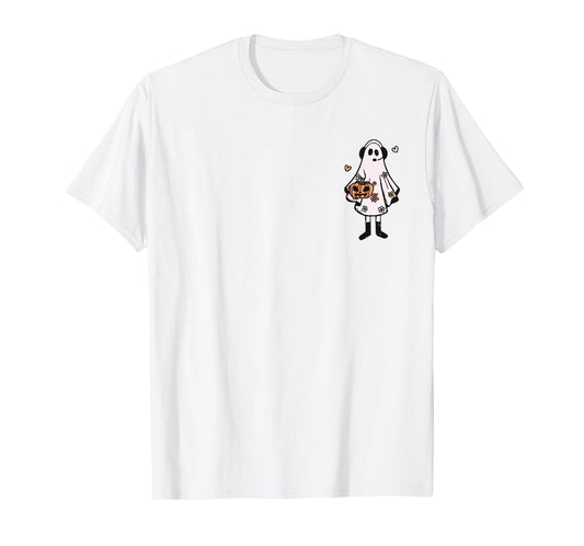 (2 Sided) in My Spooky Funny Dispatcher Era Halloween Boo T-Shirt