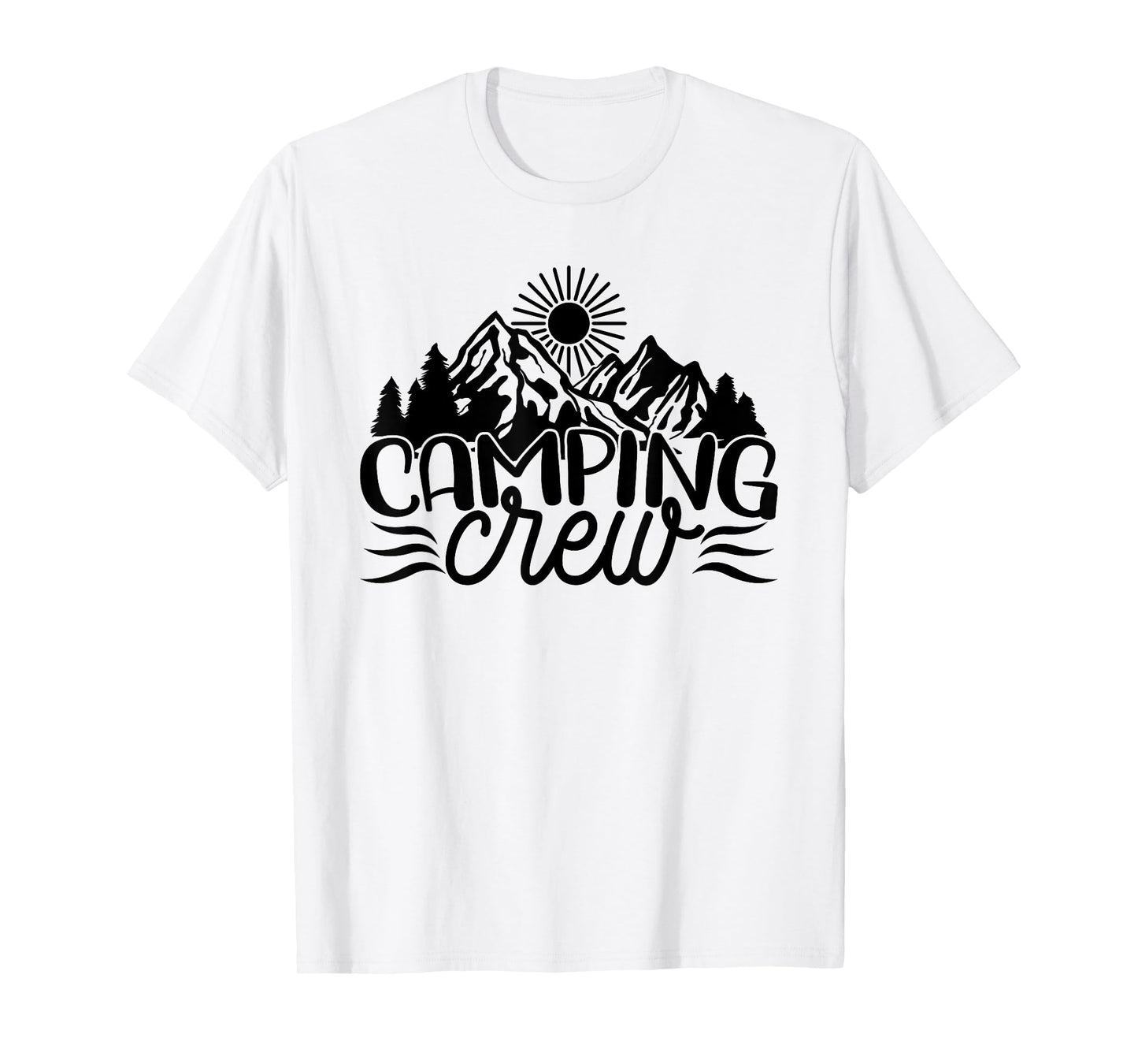 Camping Crew, Matching, Family, Men Women Kids Nature Camper T-Shirt