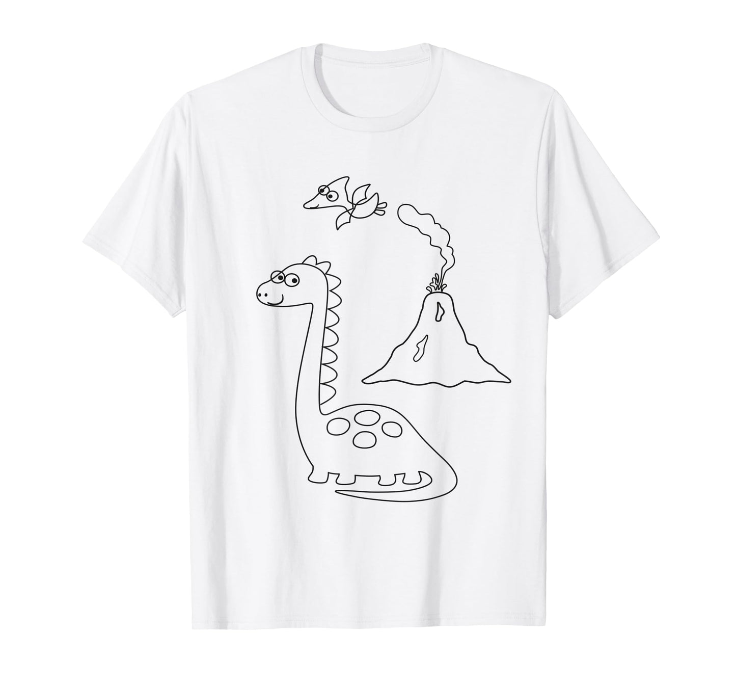 Creative Dino Dinosaurs - Paint & Paint Yourself T-Shirt