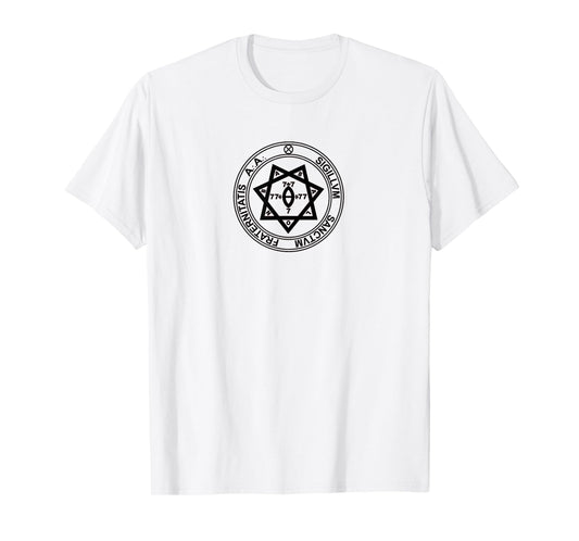 Thelema Argentum Astrum symbol A.A. magick Crowley esoteric T-Shirt