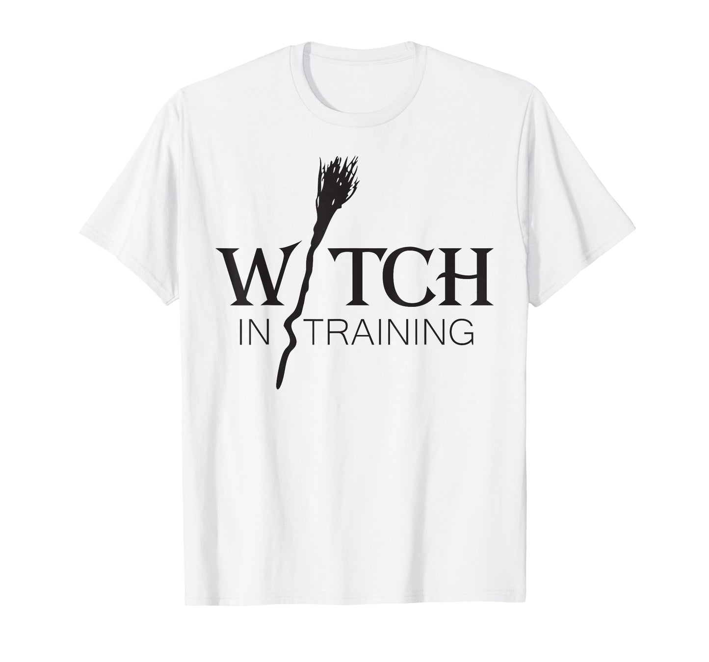 Witch in Training Fantasy Broomstick T-Shirt T-Shirt