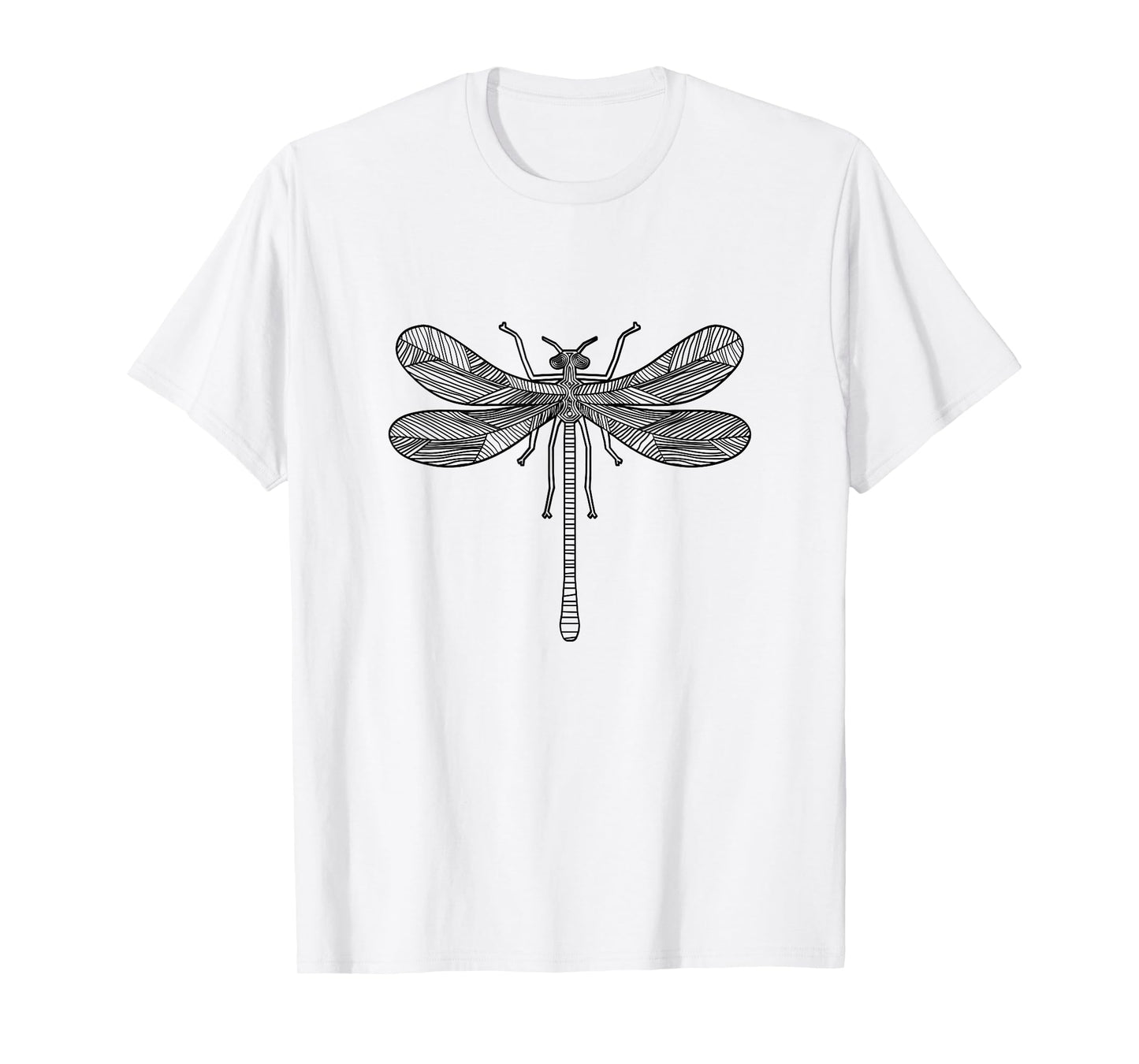 Dragonfly Silhouette Insect Lover T-Shirt