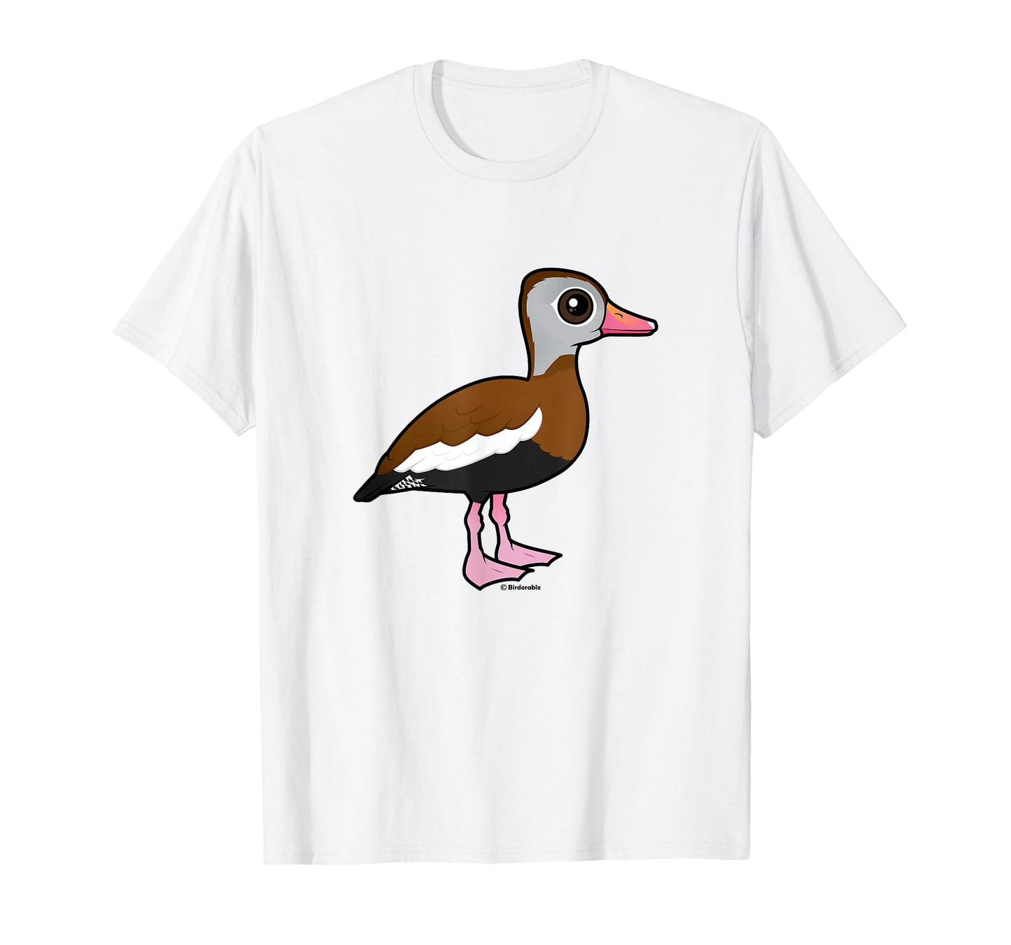 Black-bellied Whistling-Duck Cute Cartoon Duck Bird Lover T-Shirt