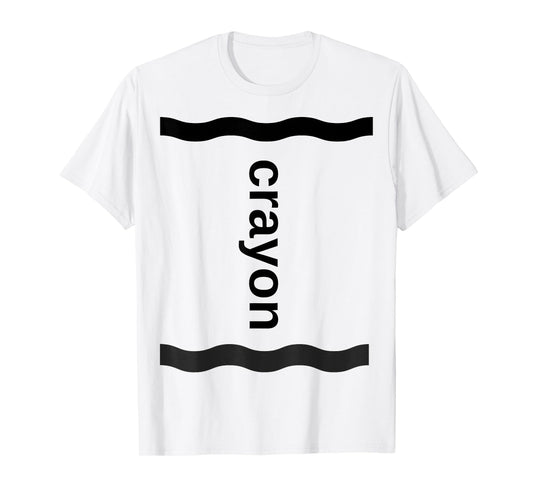 Crayon Box Halloween Costume Couple T-Shirt