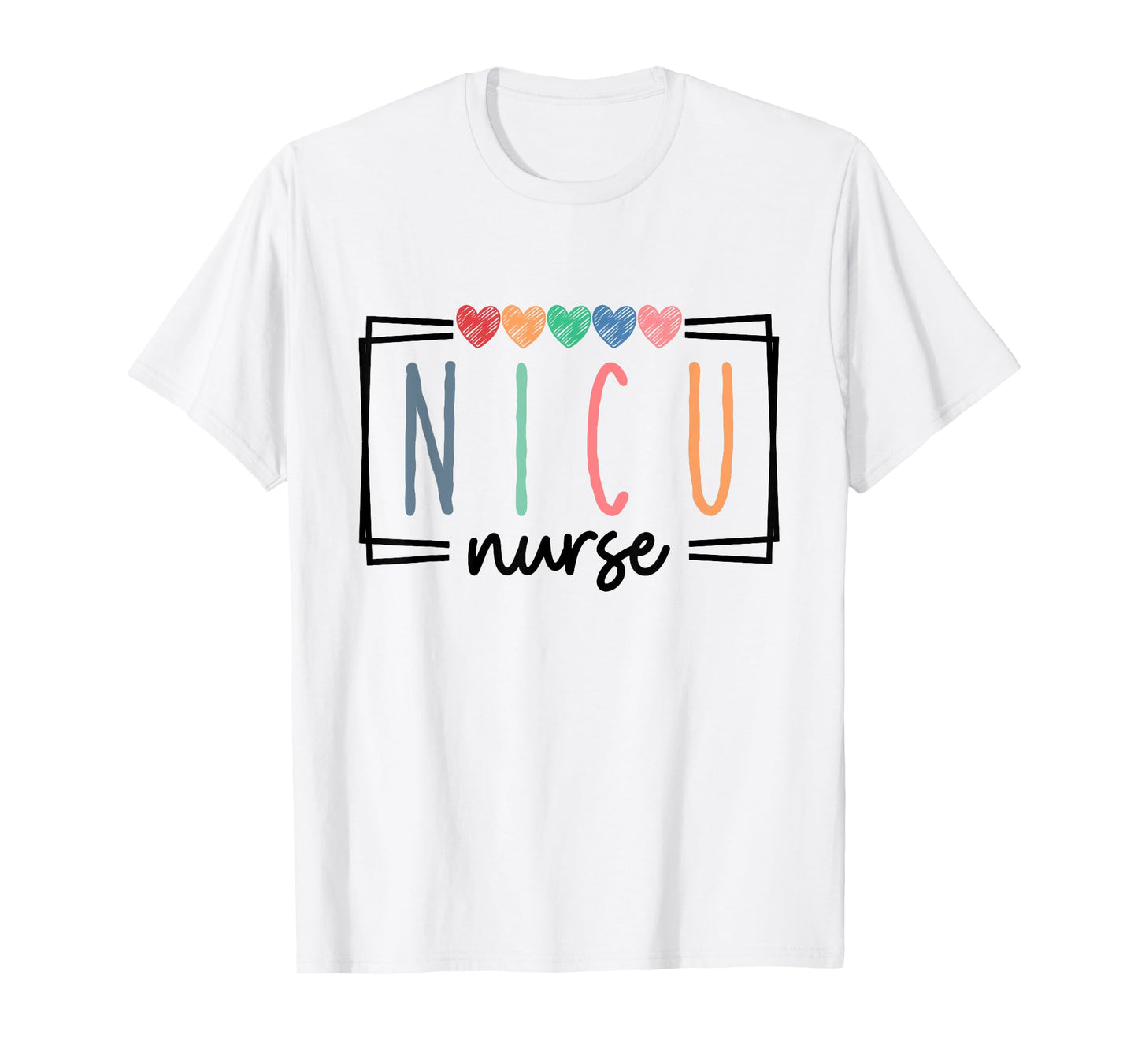 NICU Nurse Neonatal ICU Nurse Infant Care Specialist Newborn T-Shirt
