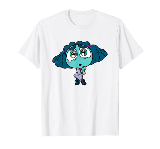 Disney Pixar Inside Out 2 Little Cute Envy Big Eyes Portrait T-Shirt