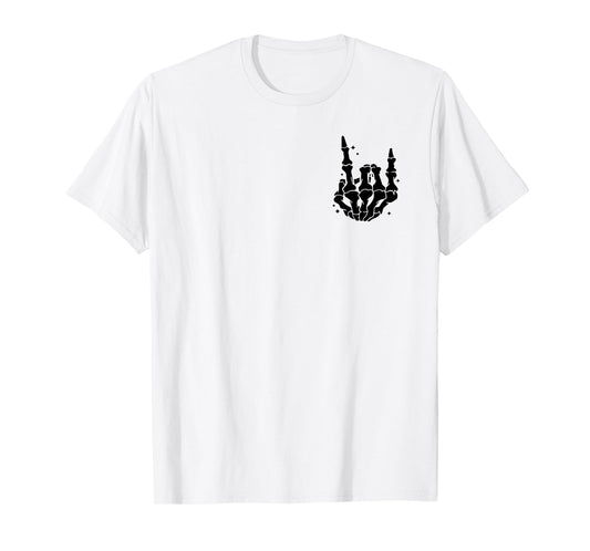 (2 Sided) I Fully Intend to Haunt People When I Die Skeleton T-Shirt
