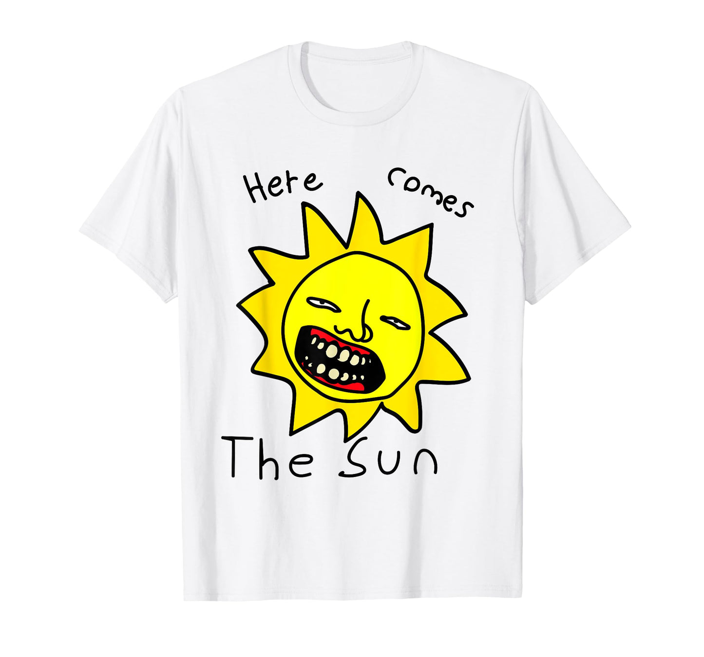 sun funny cursed dank meme T-Shirt