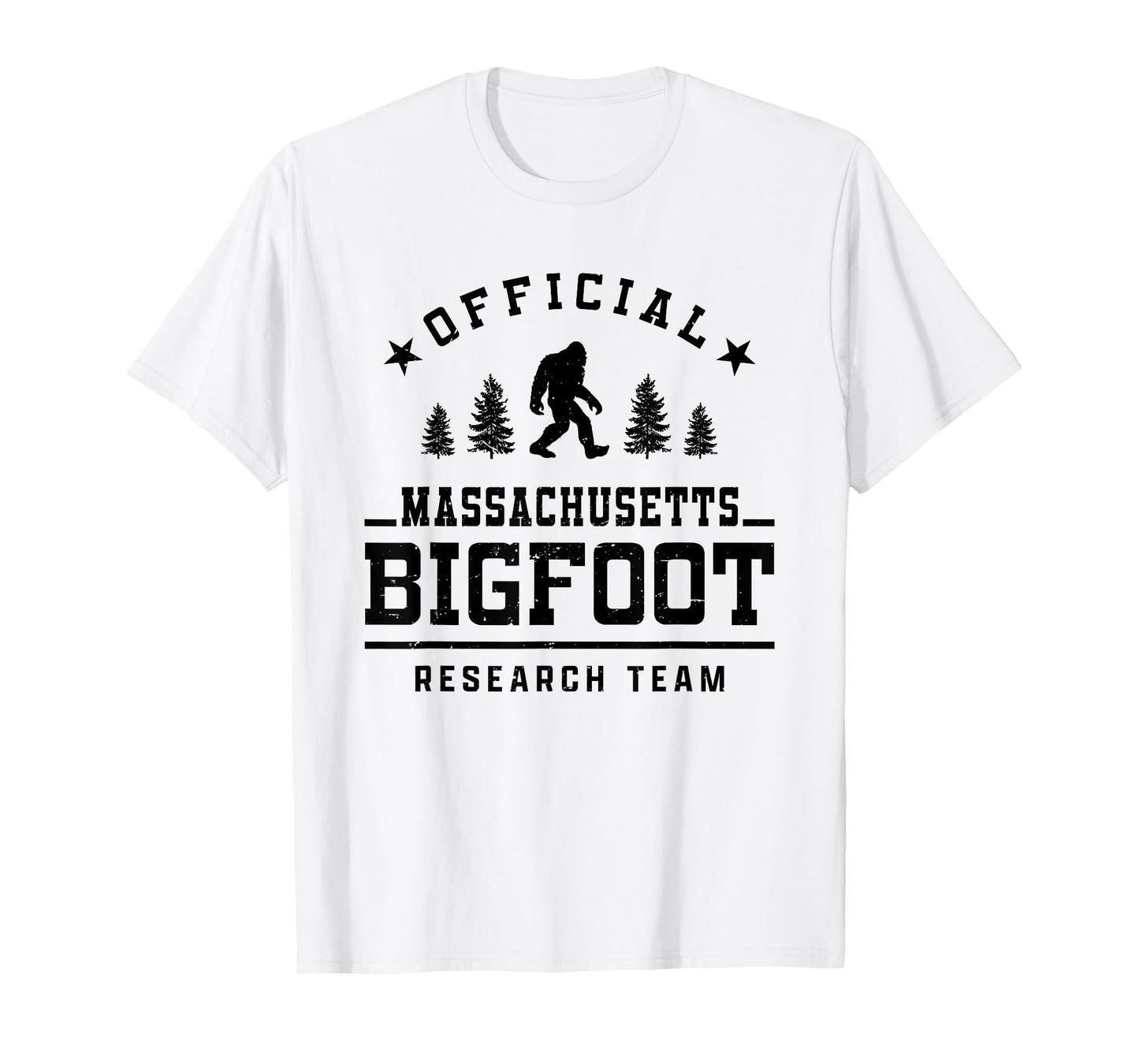 Official Massachusetts Bigfoot Research Team T-Shirt