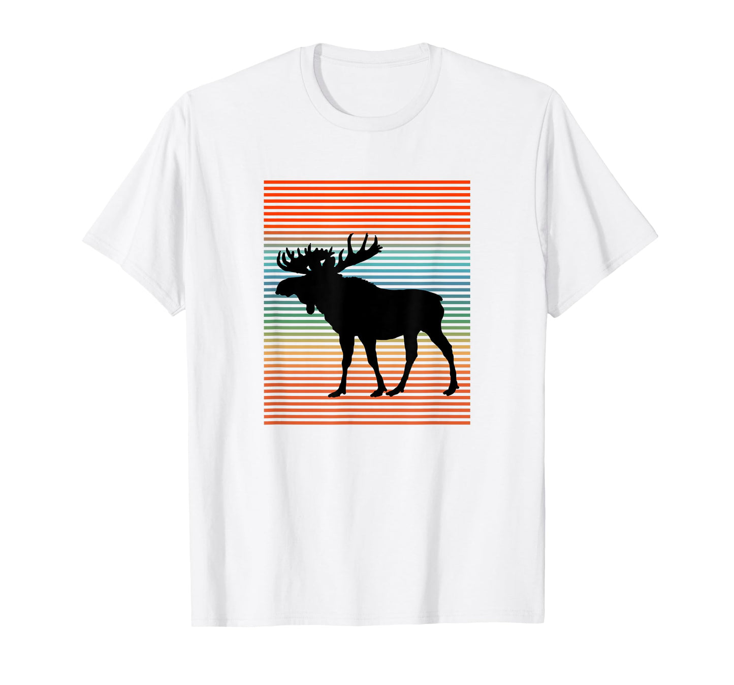 Moose Lover Apparel Vintage Moose - Spirit Animal T-Shirt