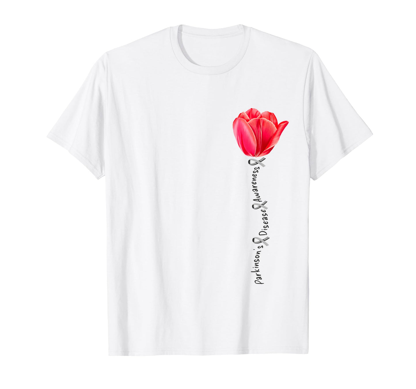 Parkinson's Disease Awareness Tulip April Month T-Shirt