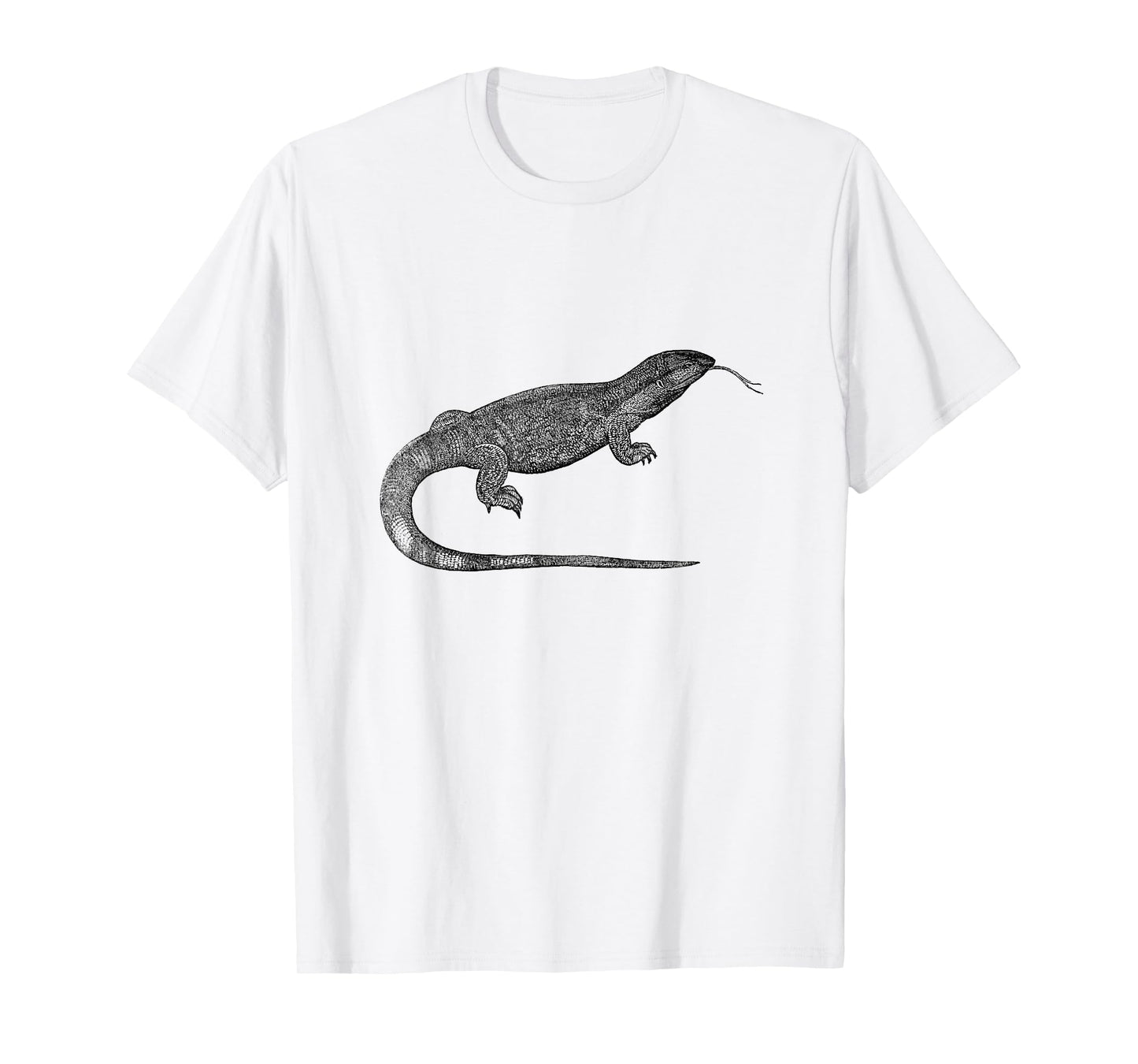 Monitor Lizard Print T-Shirt