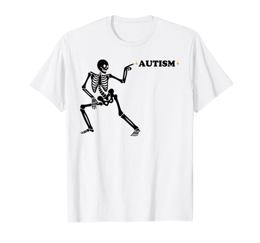 Autism Skeleton Meme T-Shirt