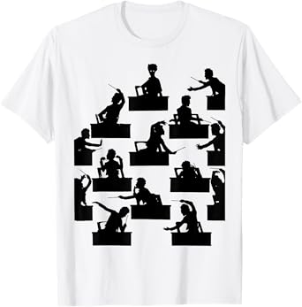 Gustav Mahler conducts at the Vienna State Opera conductor T-Shirt