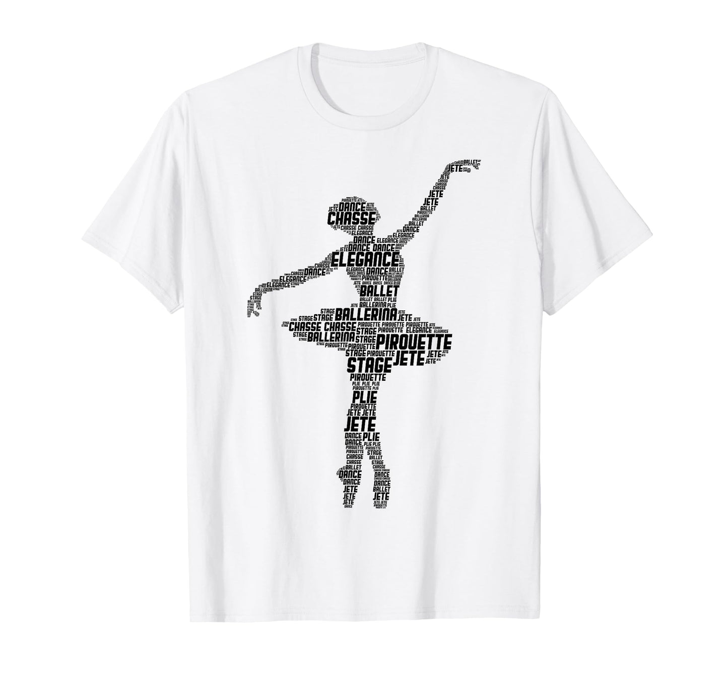 Ballerina Ballet Girls Women T-Shirt
