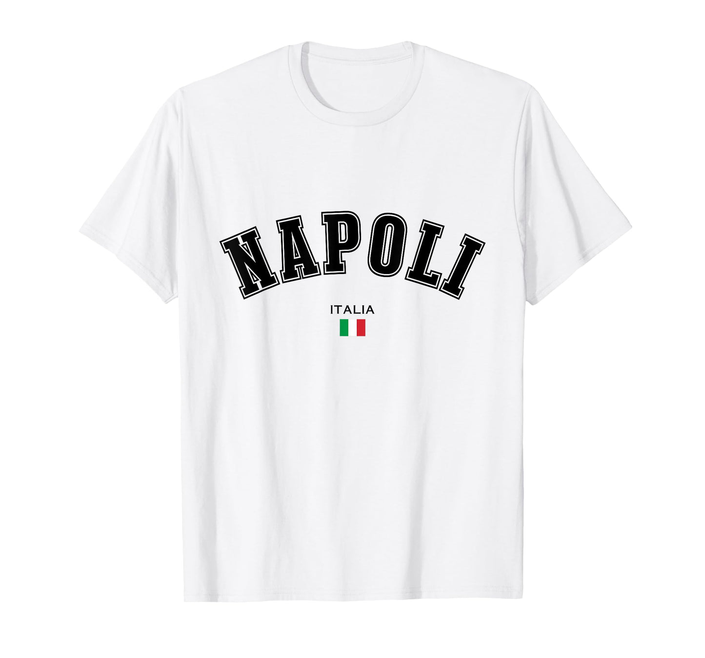 Napoli Italian Flag Souvenir Italy Travel City Trip Naples T-Shirt
