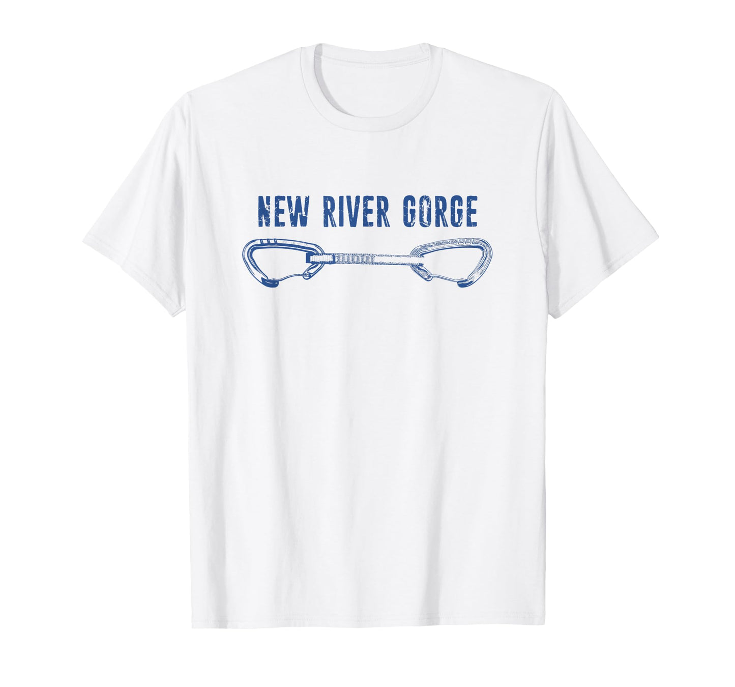 New River Gorge Rock Climbing Quickdraw T-Shirt