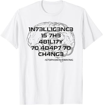 The God Bless the Multiverse Collection Intelligence Is the Ability to Adapt to Change T-Shirt