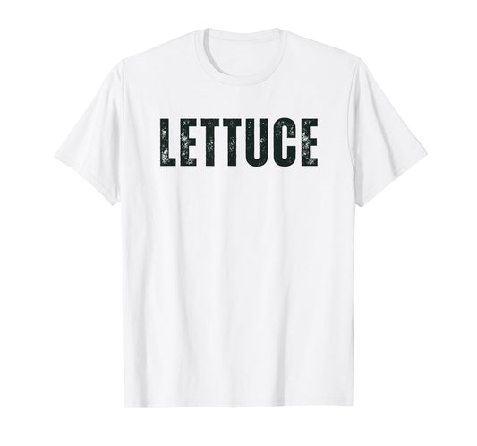 Devil Lettuce Funny Couples Costume Lettuce Shirt T-Shirt