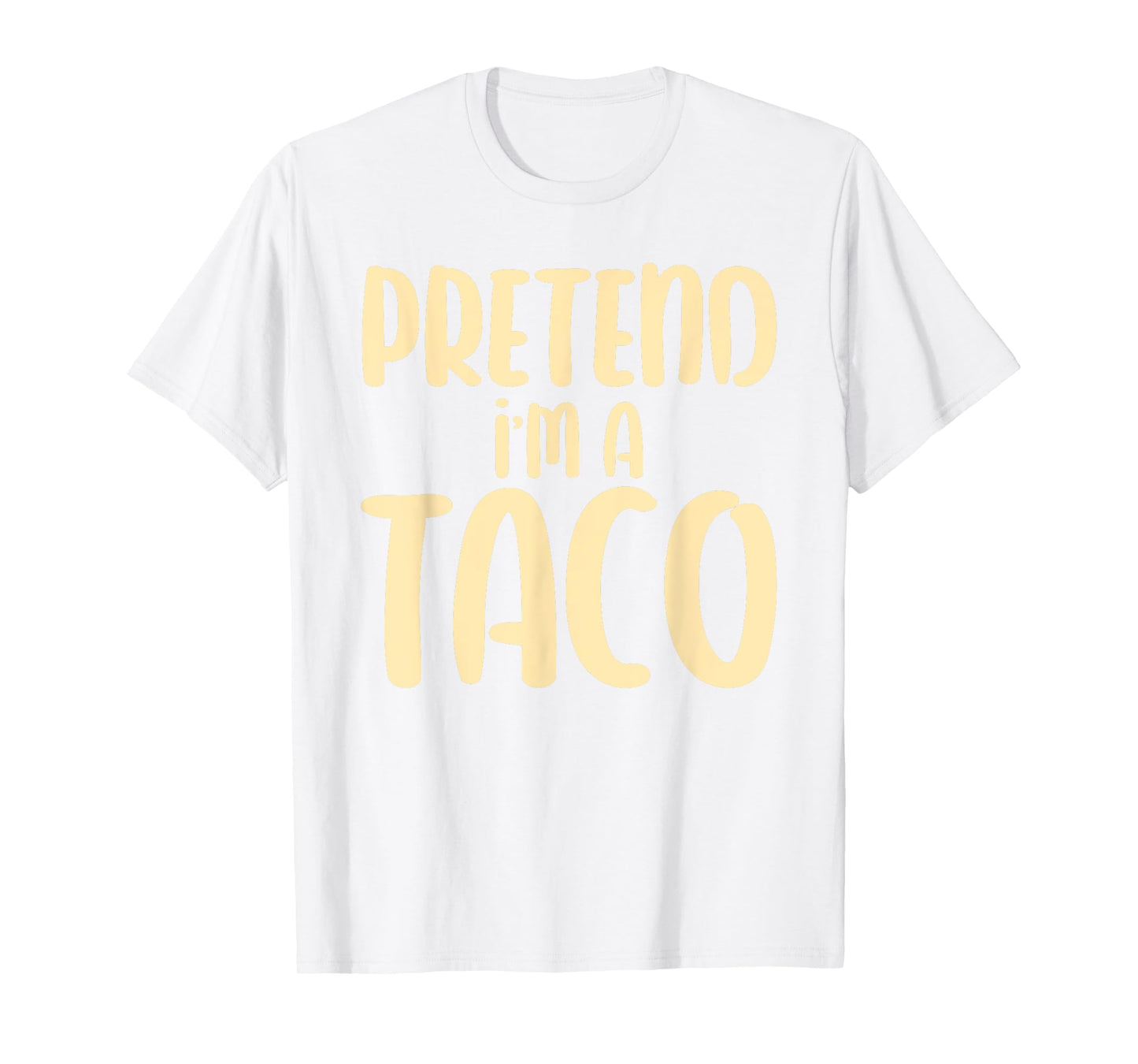 Halloween Pretend I'm A Taco T-Shirt