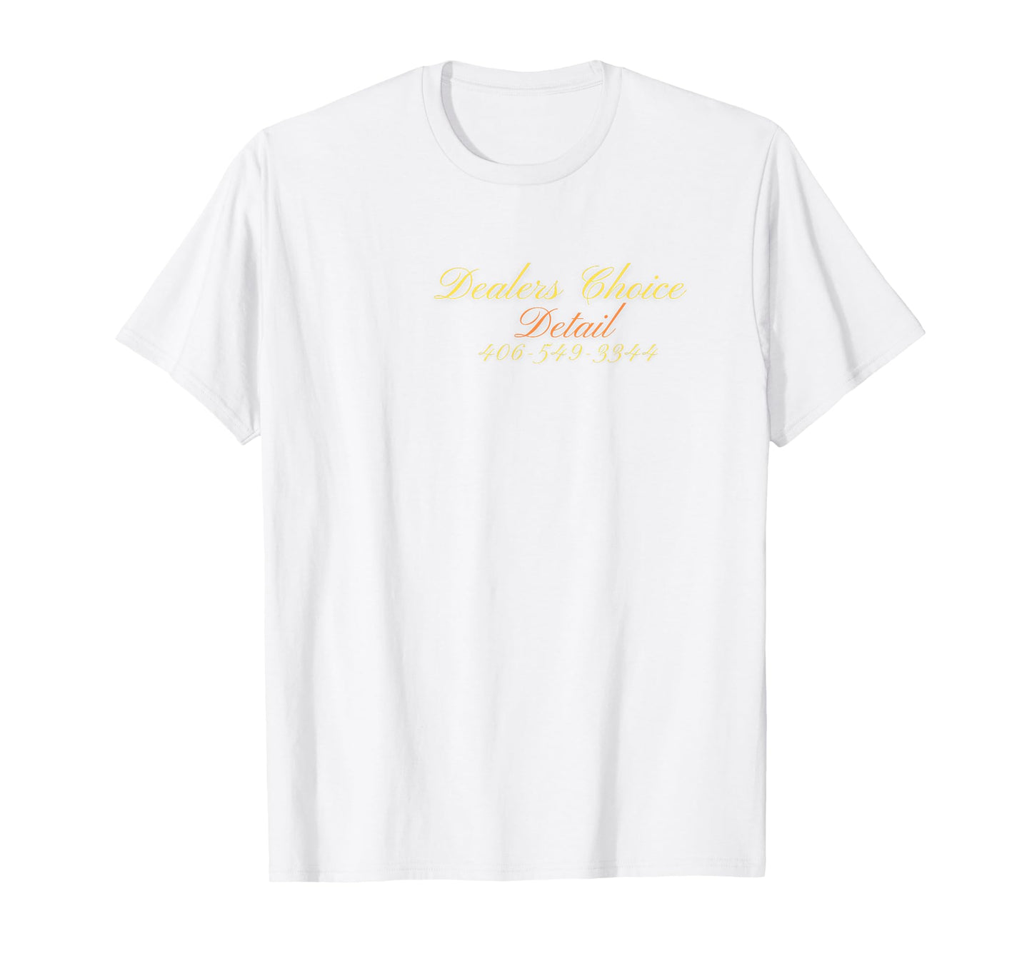 CUSTOM UNIFORM TEE FOR DETAIL SHOP T-Shirt