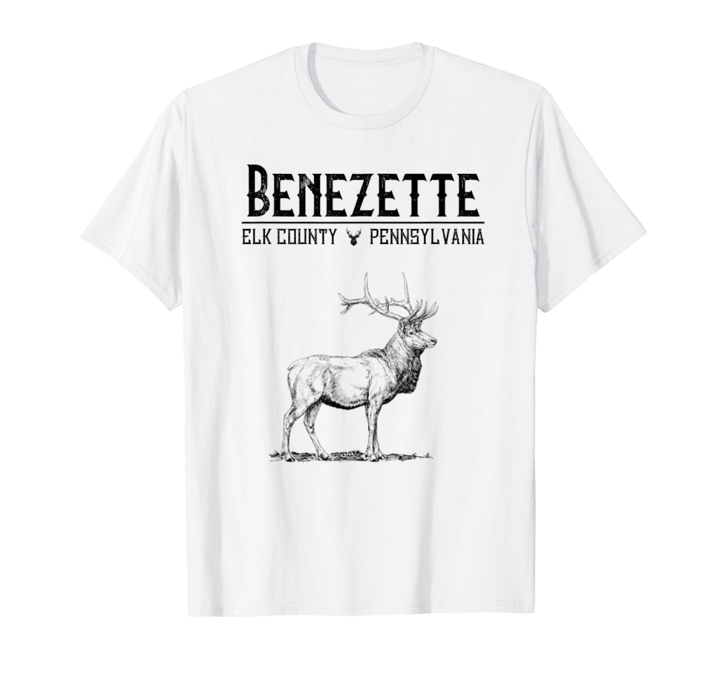 Benezette Elk County Pennsylvania Route 555 Nature State T-Shirt