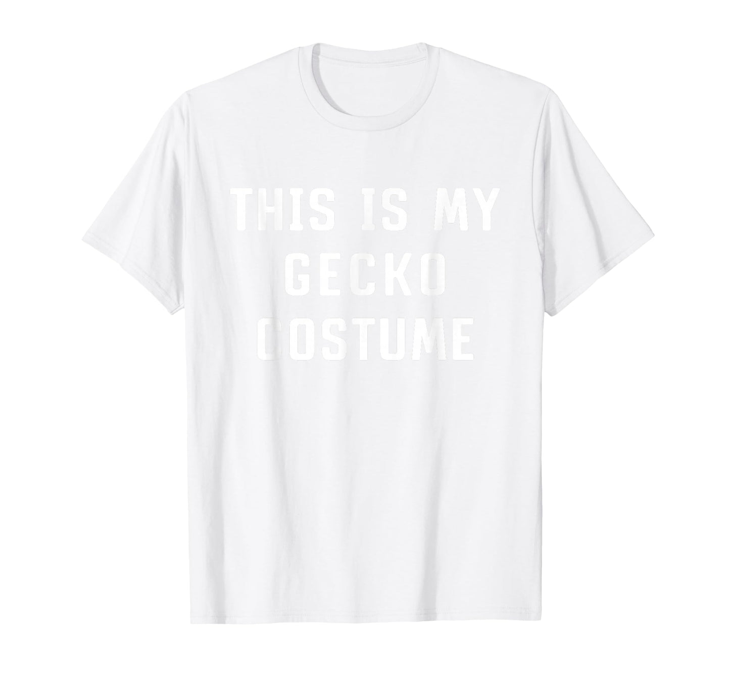 This Is My Gecko Halloween Costume Simple Funny Last Minute T-Shirt