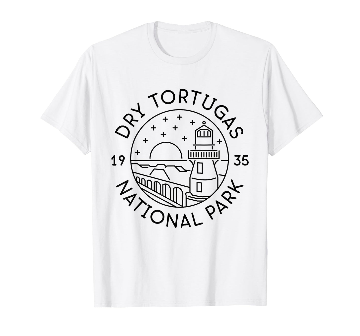 Dry Tortugas National Park 1935 Florida T-Shirt