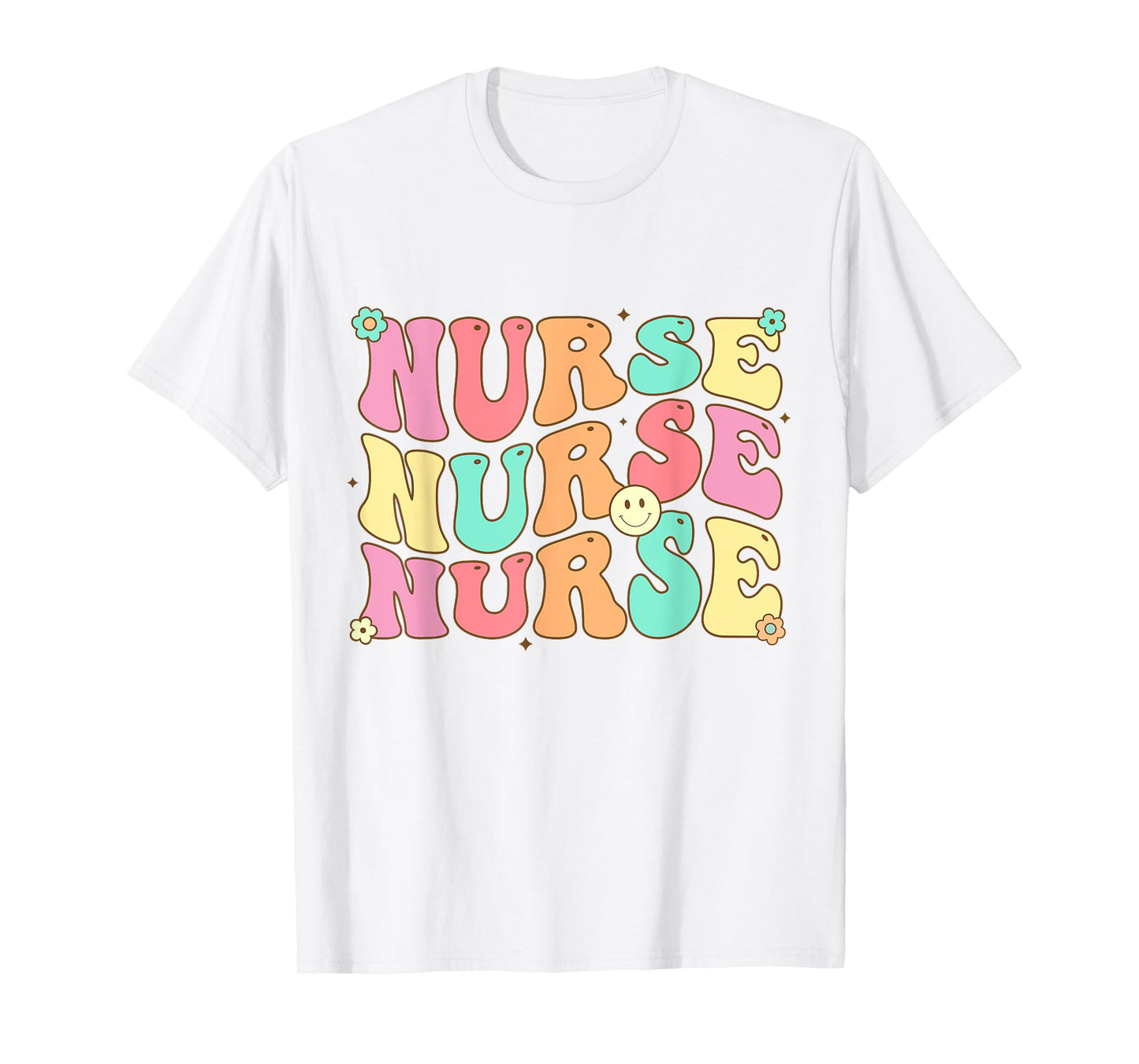 Groovy Nurse Shirt Women Future Nurse Appreciation Nursing T-Shirt
