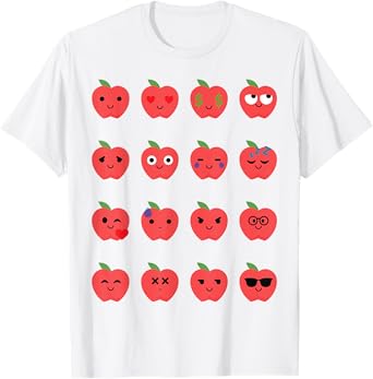 Apple Shirt Fruit T-Shirt Pi Tee T-Shirt