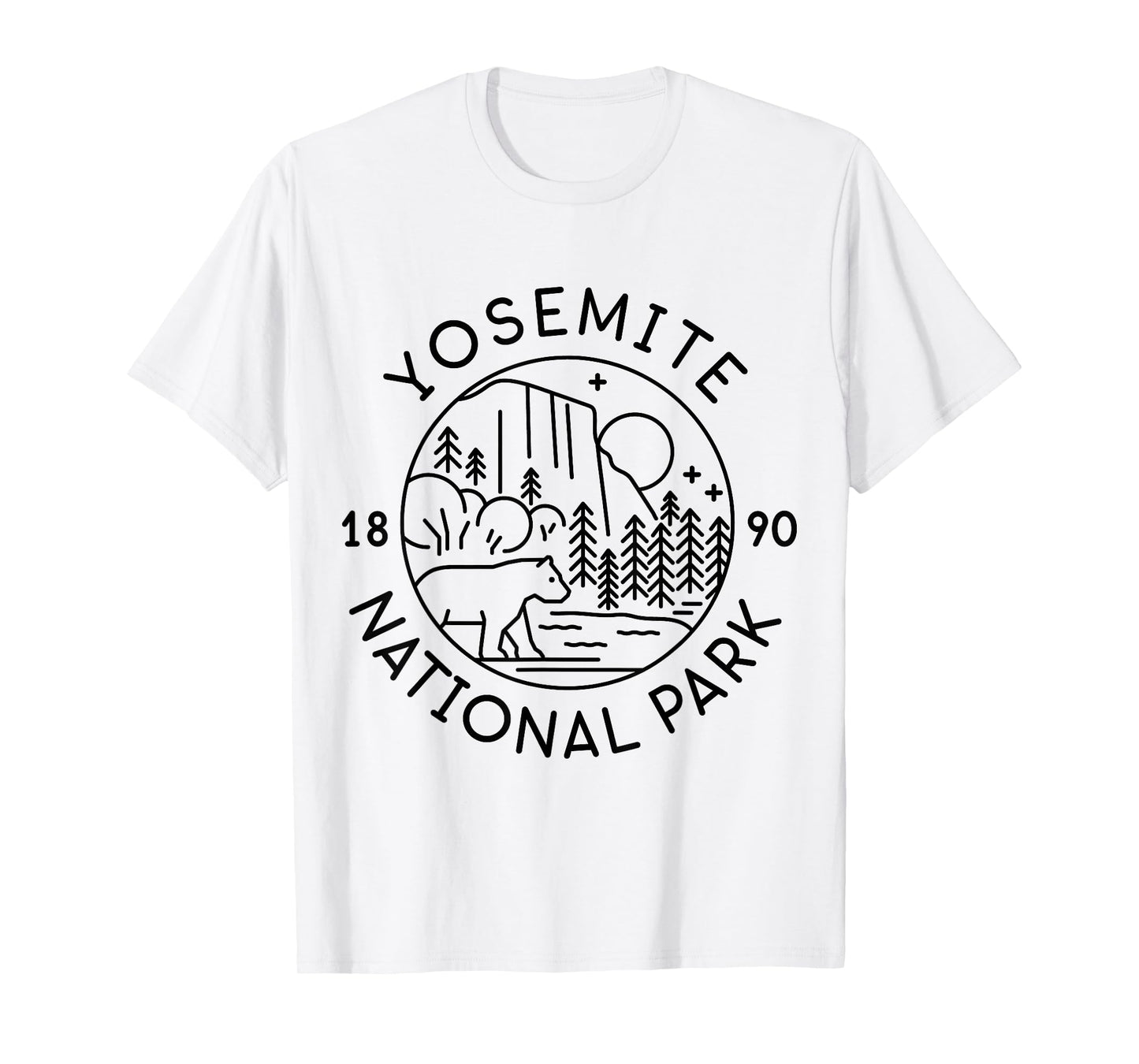 Yosemite National Park 1890 California T-Shirt