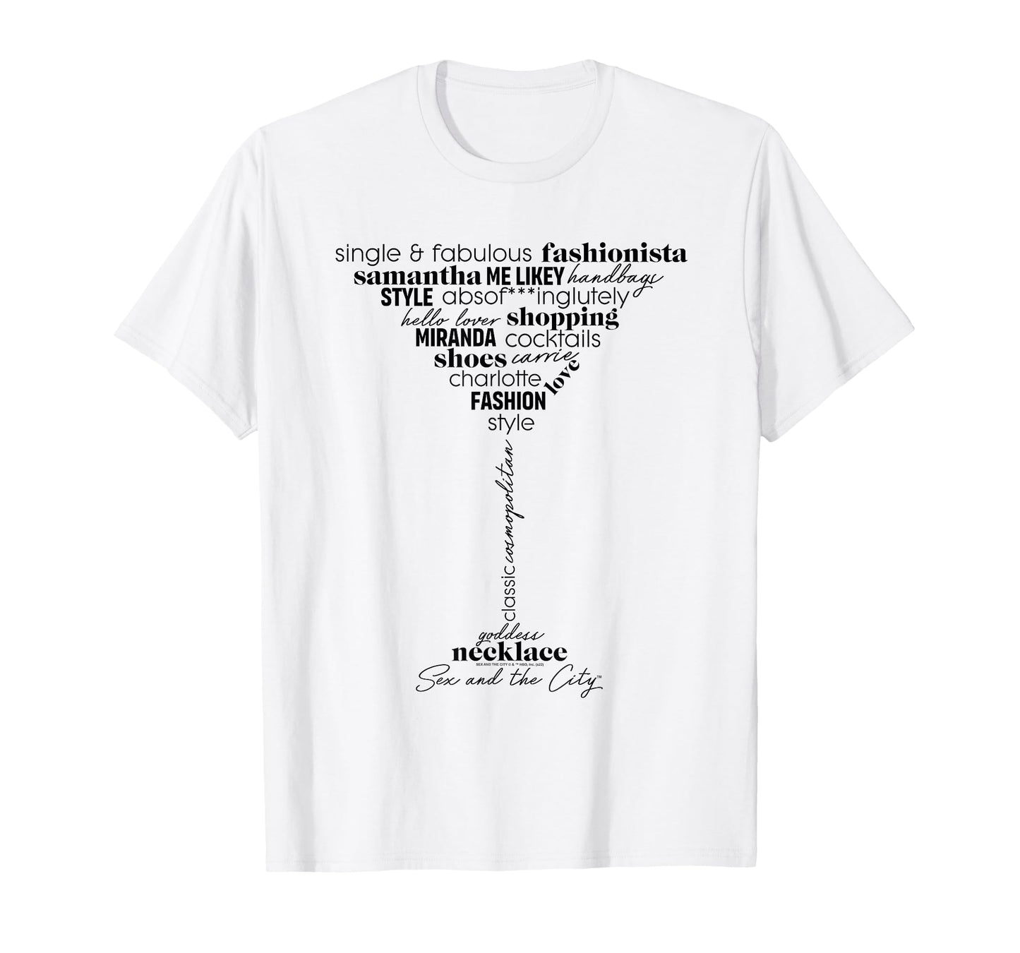 Sex and the City Classic Cosmopolitan T-Shirt