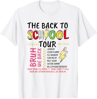 the back to school tour T-Shirt