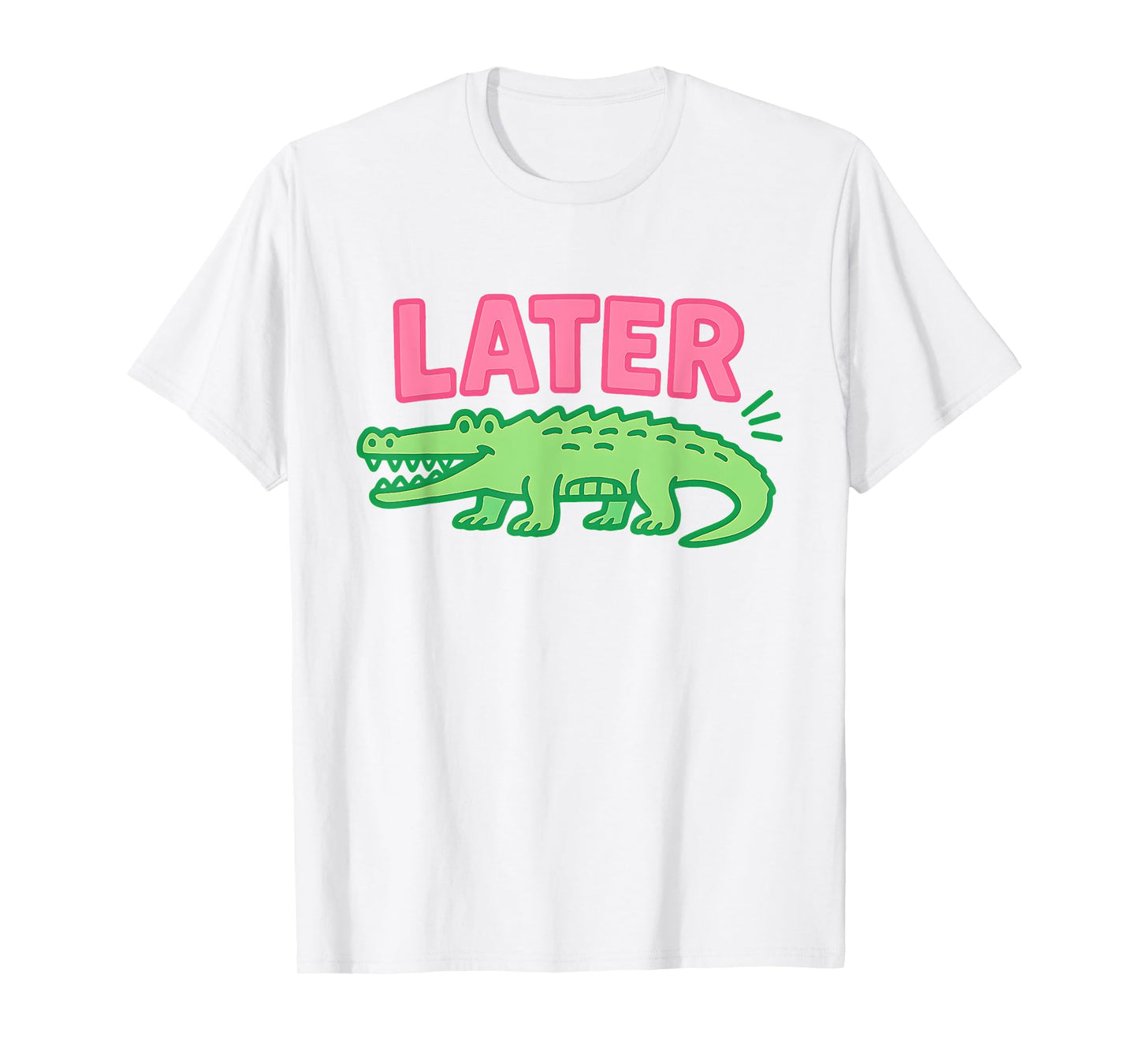 Later Gator Cute Graphic Funny Alligator T-Shirt