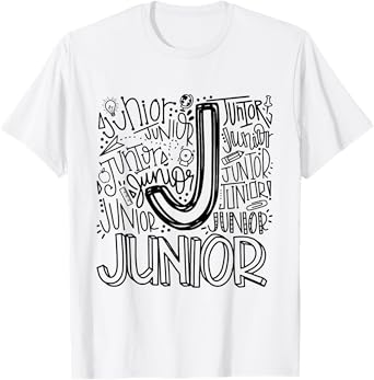 Junior High Eleventh 11th Grade Typography Back To School T-Shirt