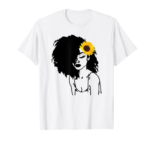 Afro Natural Black Hair Shirt Kind Pride African American T-Shirt