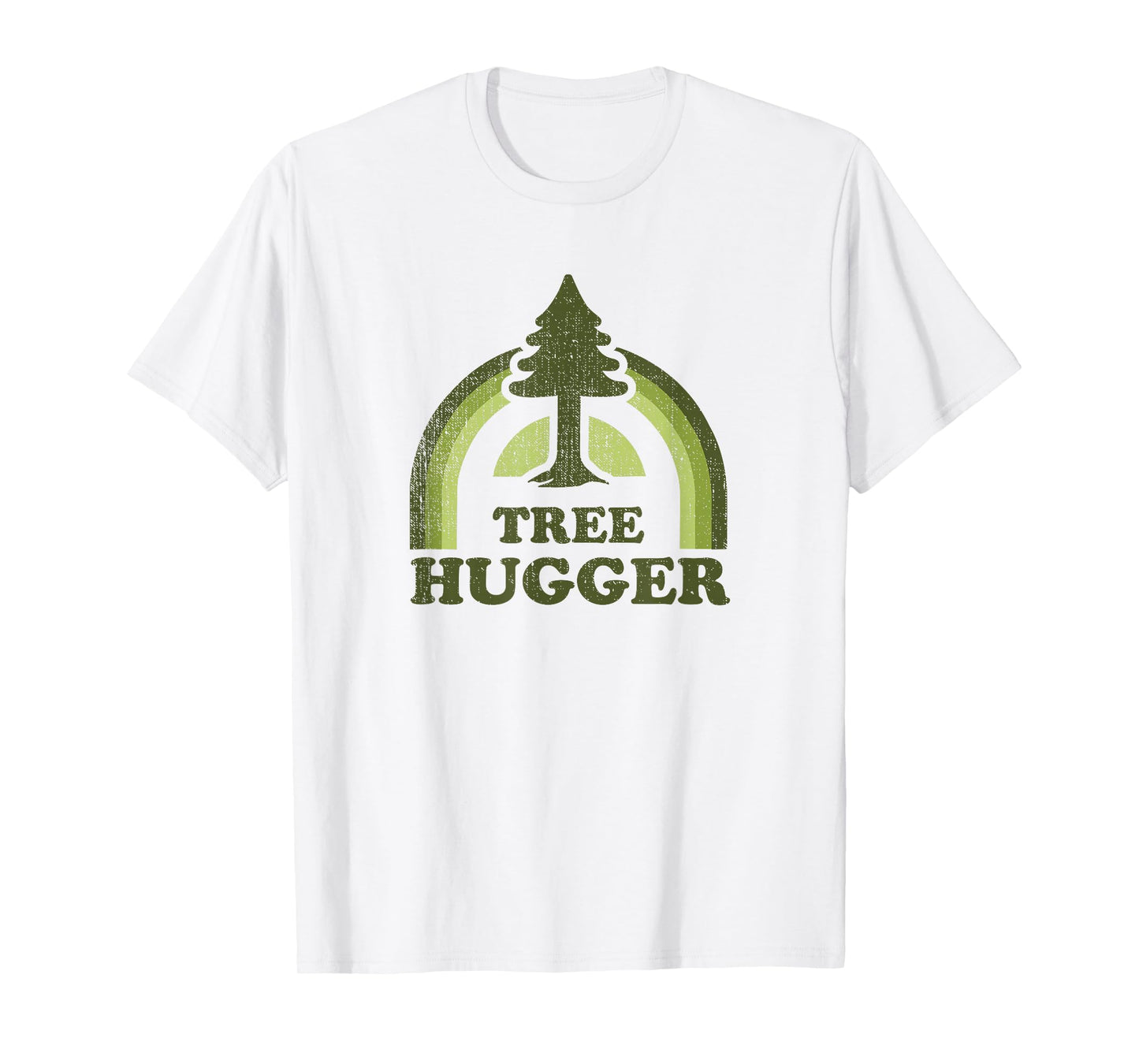 Tree Hugger Retro Vintage Environmental Nature Lover T-Shirt