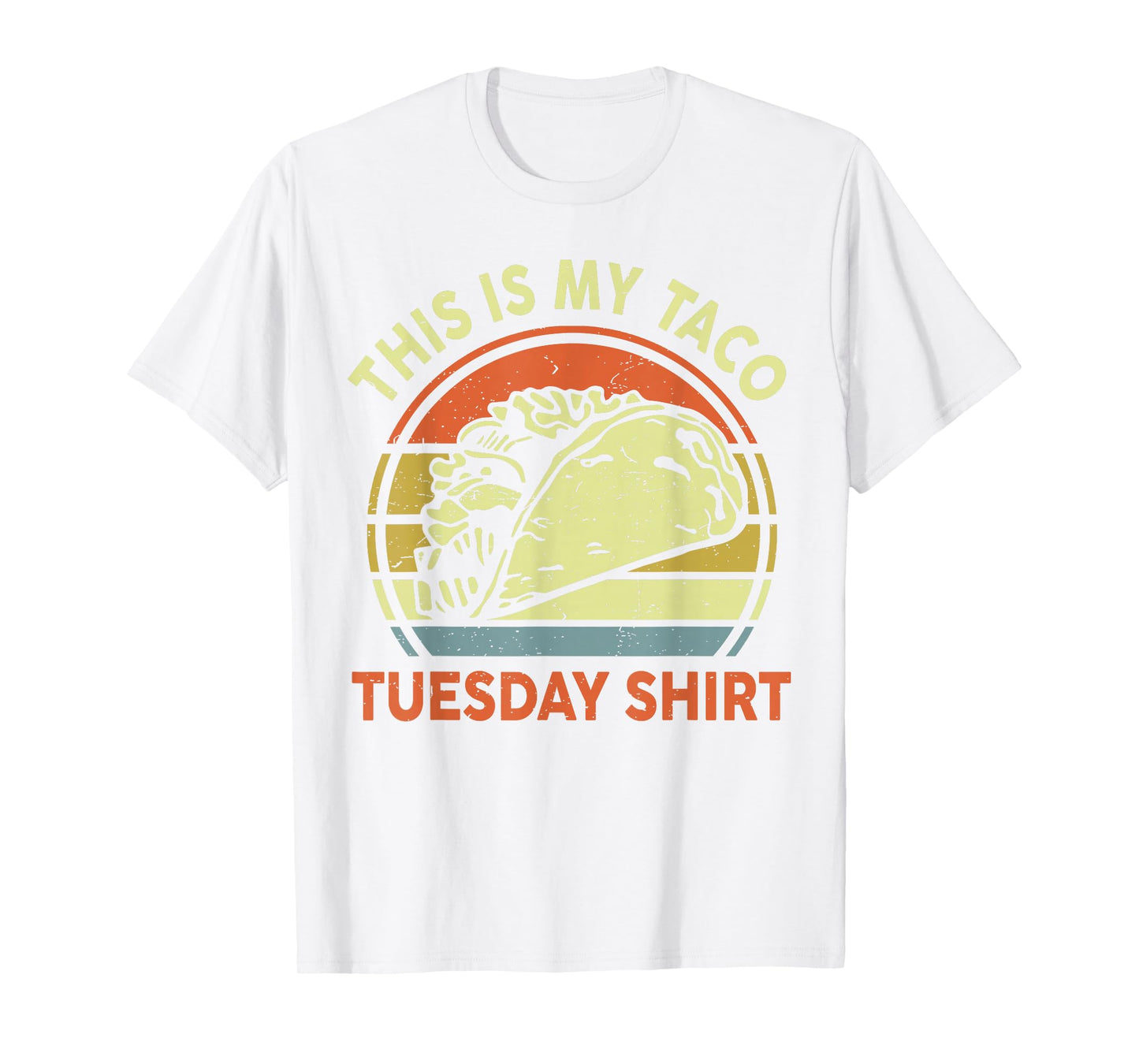 This Is My Taco Tuesday Shirt Funny Mexican Food Men Women T-Shirt