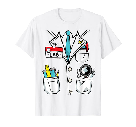Cute Scientist Halloween Kids Costume Future Chemist Science T-Shirt