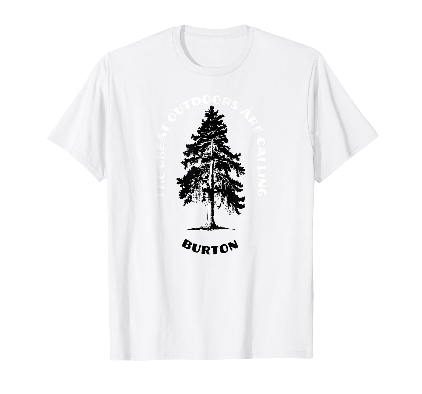 Burton The Great Outdoors Are Calling Tree Nature T-Shirt