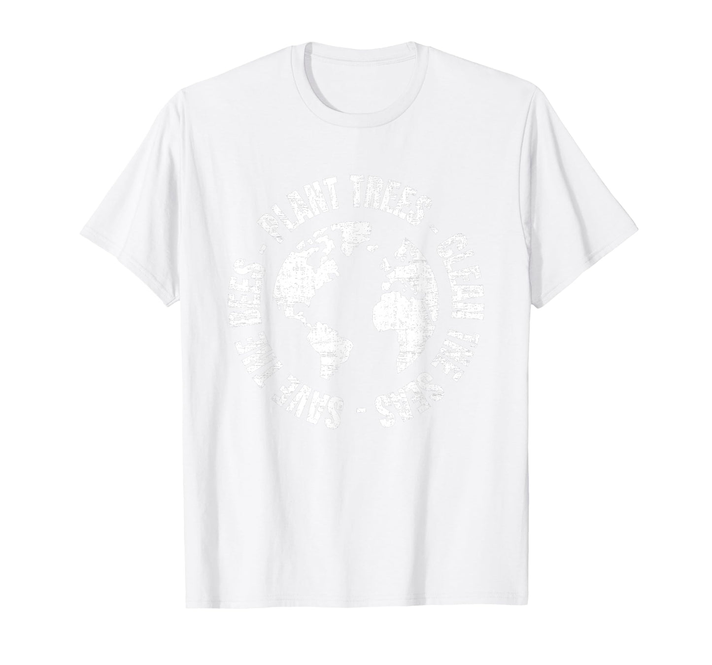 Earth Day Save Bees Plant Trees Clean Seas Environmentalist T-Shirt