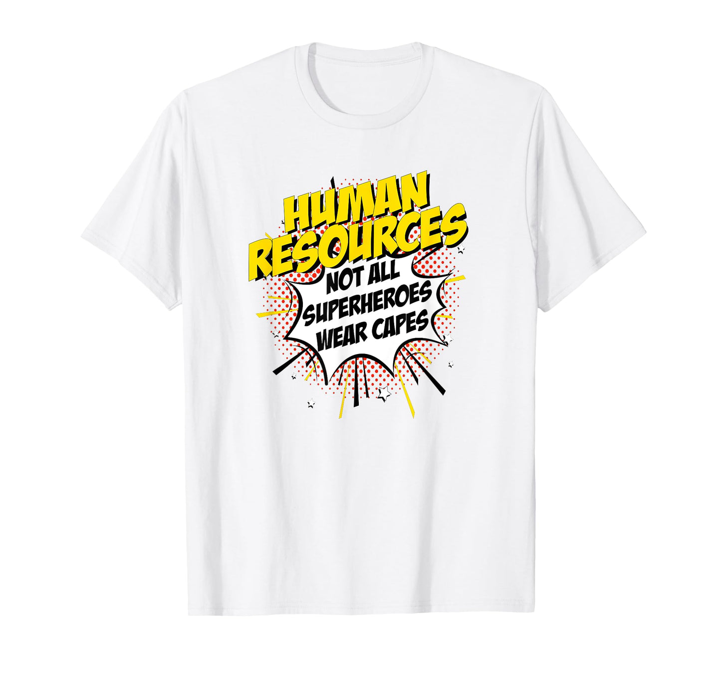 Human Resources Superhero product Funny Comic Gifts Idea T-Shirt