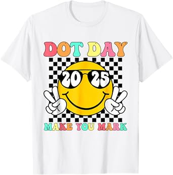 Dot Day 2025 Make Your Mark Boys Girls Kids T-Shirt