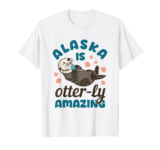 Alaska Sea Otter Vacation Souvenir T-Shirt