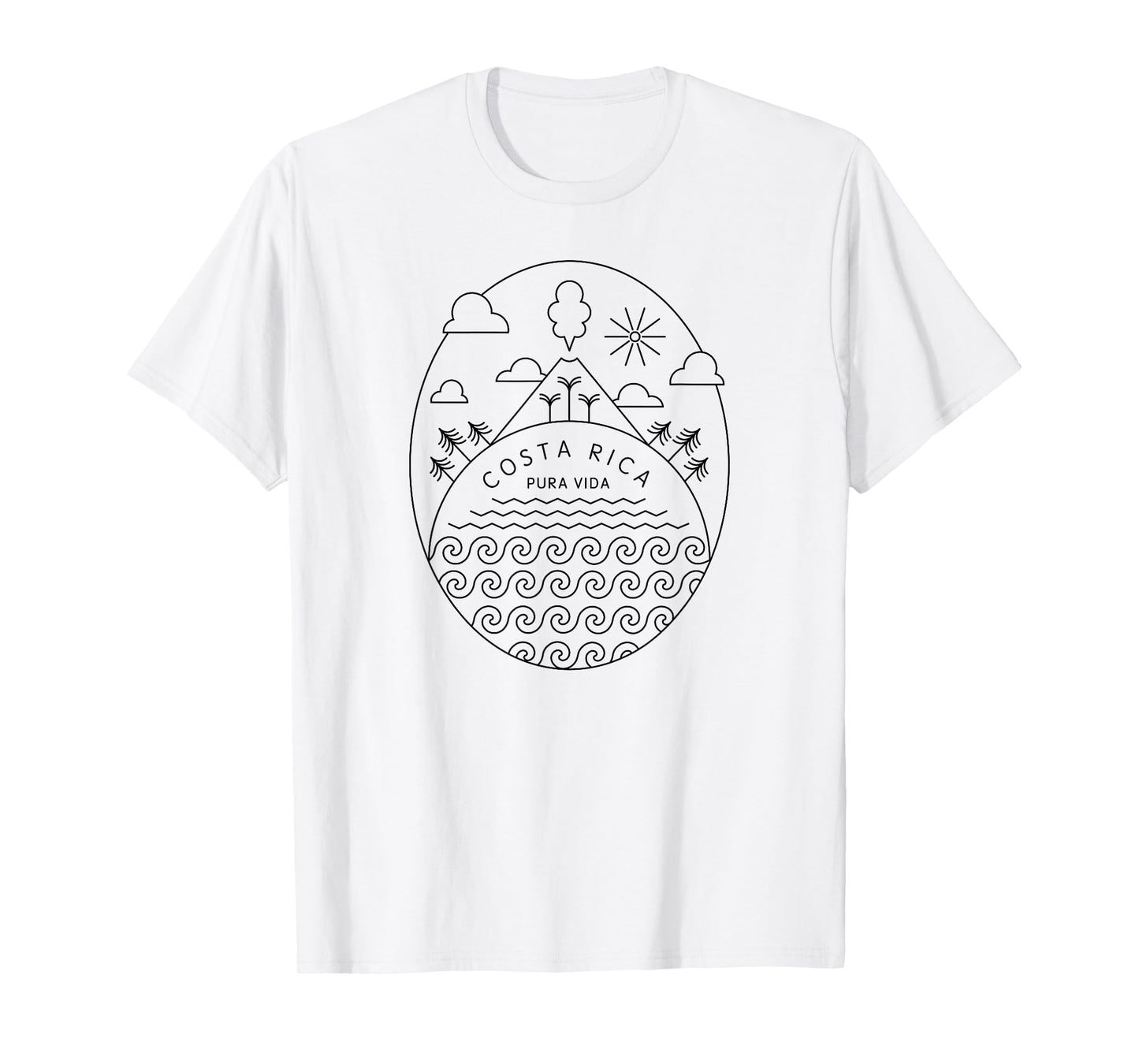 Pura Vida Shirt | Costa Rica Clothing T-Shirt
