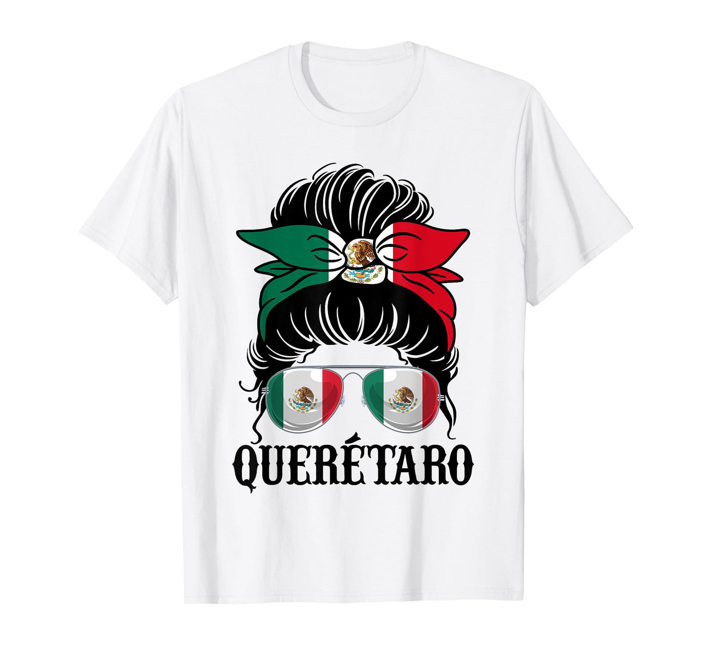 Queretaro Mexico Pride Mexican Flag State T-Shirt