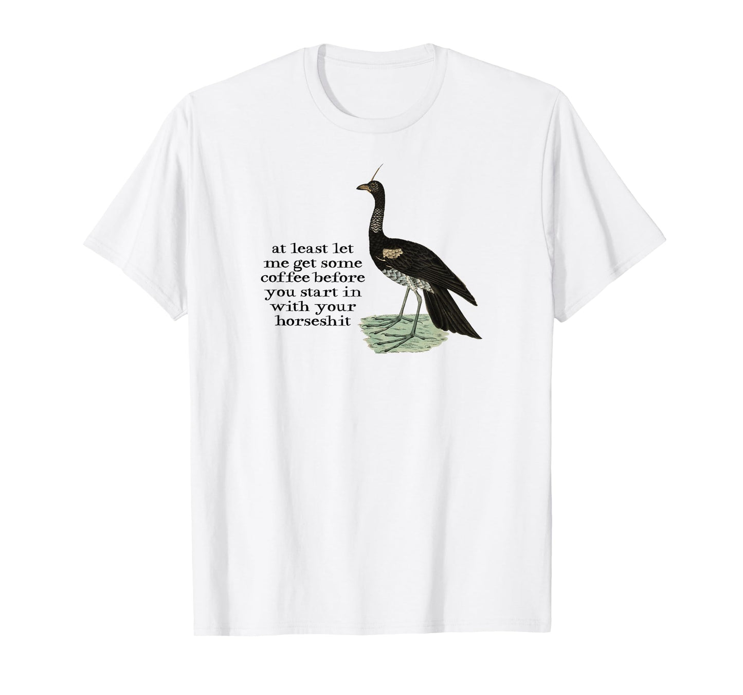 Threadless Effin' Birds At Least Let Me Get Some Coffee T-Shirt